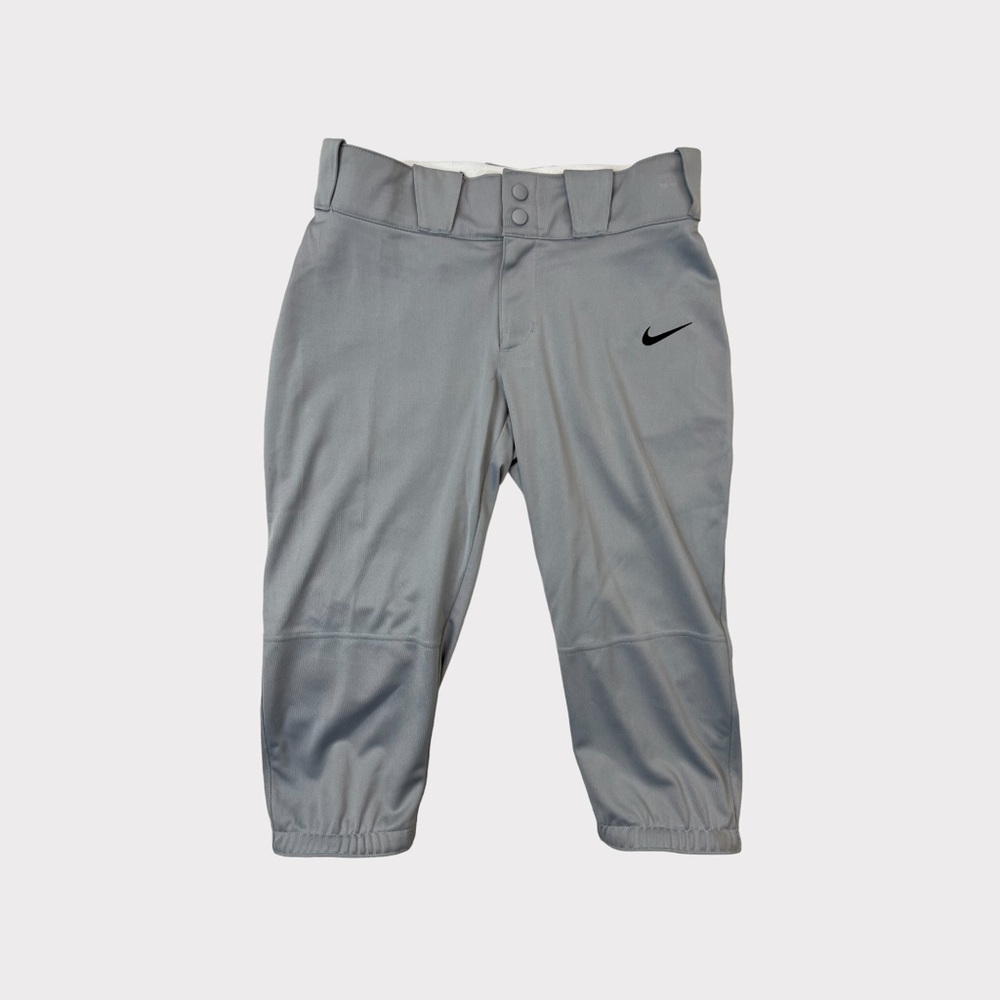Nike Women Baseball Pants Diamond Invader Medium Gray Style 700877, Athletic NWT